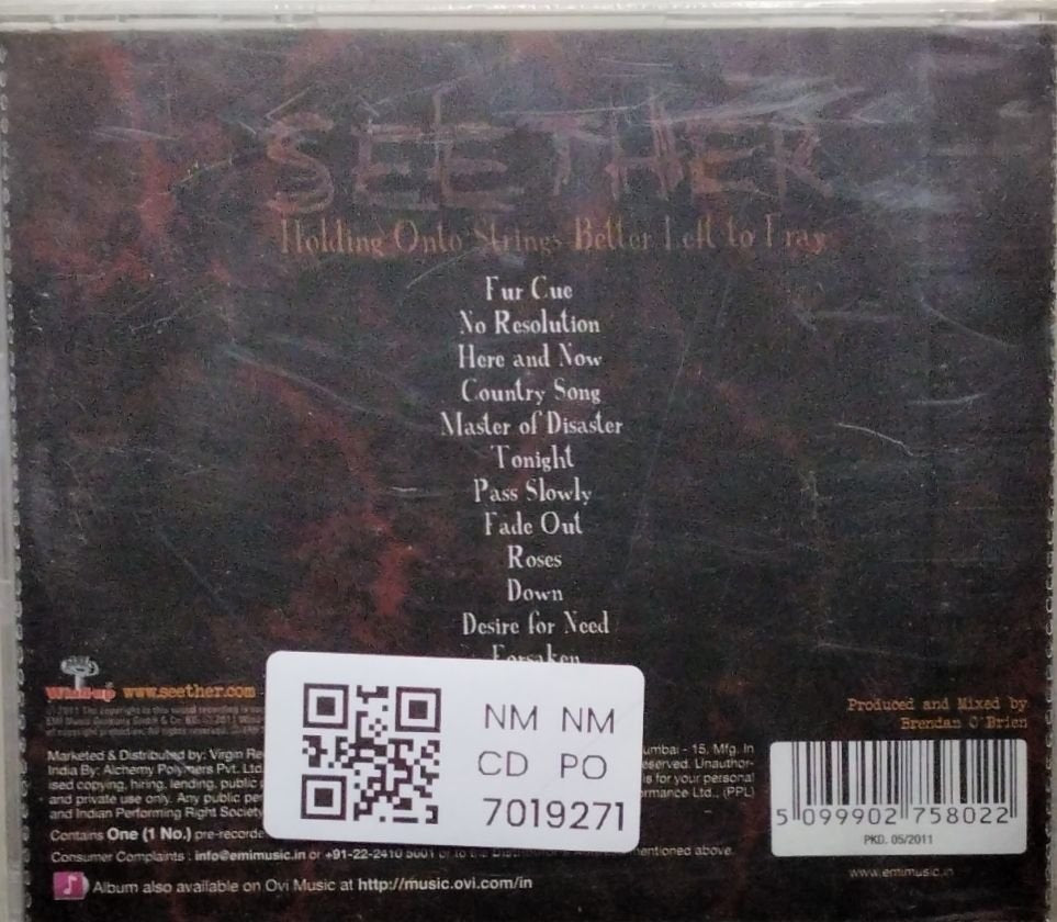 Seether - Holding Onto Strings Better Left to Fray (CD)