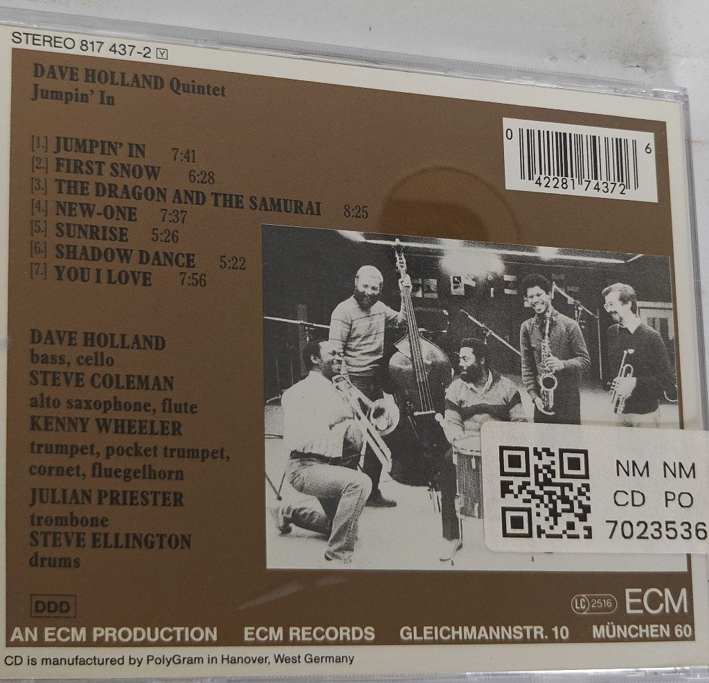Dave Holland Quintet - Jumpin' In (CD)