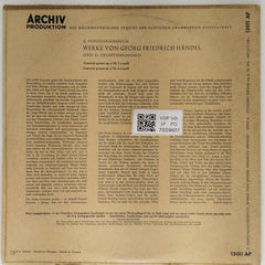 Georg Friedrich Händel, Otto Büchner, Franz Berger, Hans Melzer, Bamberger Symphoniker, Karl Richter, Fritz Lehmann - Werke von Georg Friedrich Händel: Concerti Grossi op. 6 Nr. 3, 4 (Vinyl)