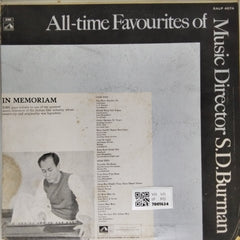 S.D. Burman - All-time Favourites of Music Director S.D. Burman (Vinyl)
