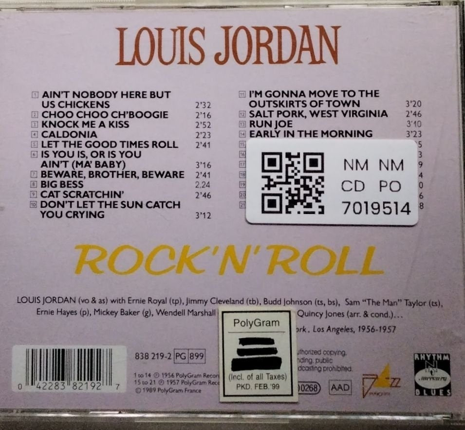 Louis Jordan - Rock'N'Roll (CD)