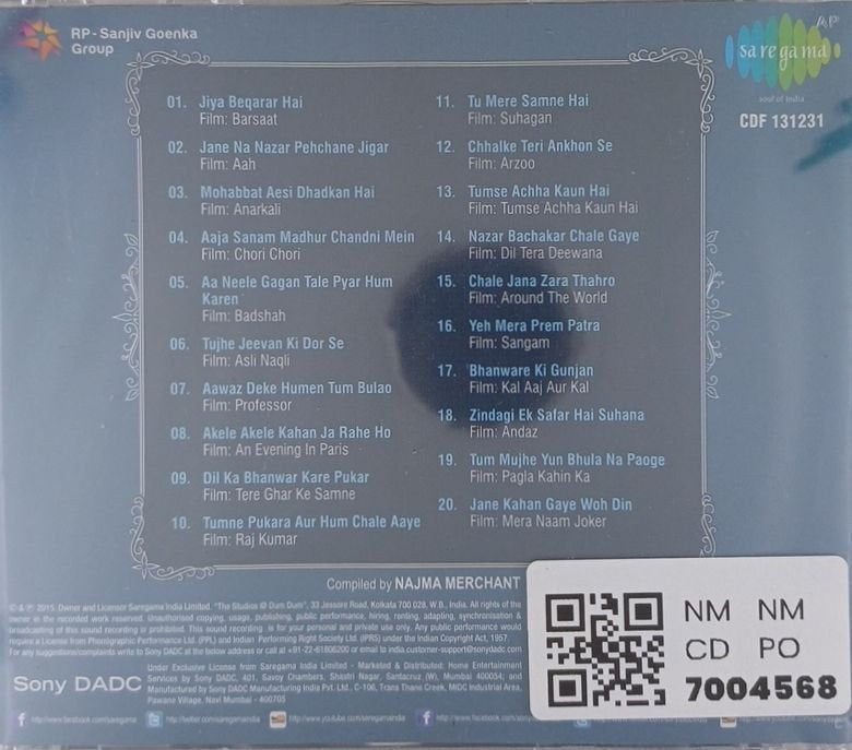 Various, Hasrat Jaipuri - Oldies but Goldies (CD)