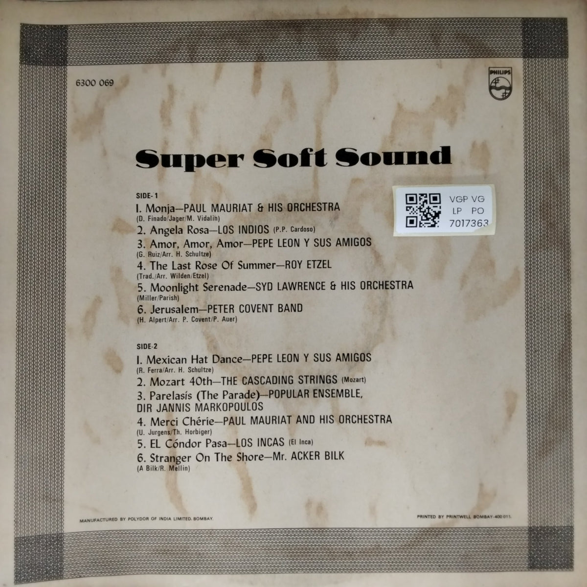 Various - Super Soft Sound (Vinyl)