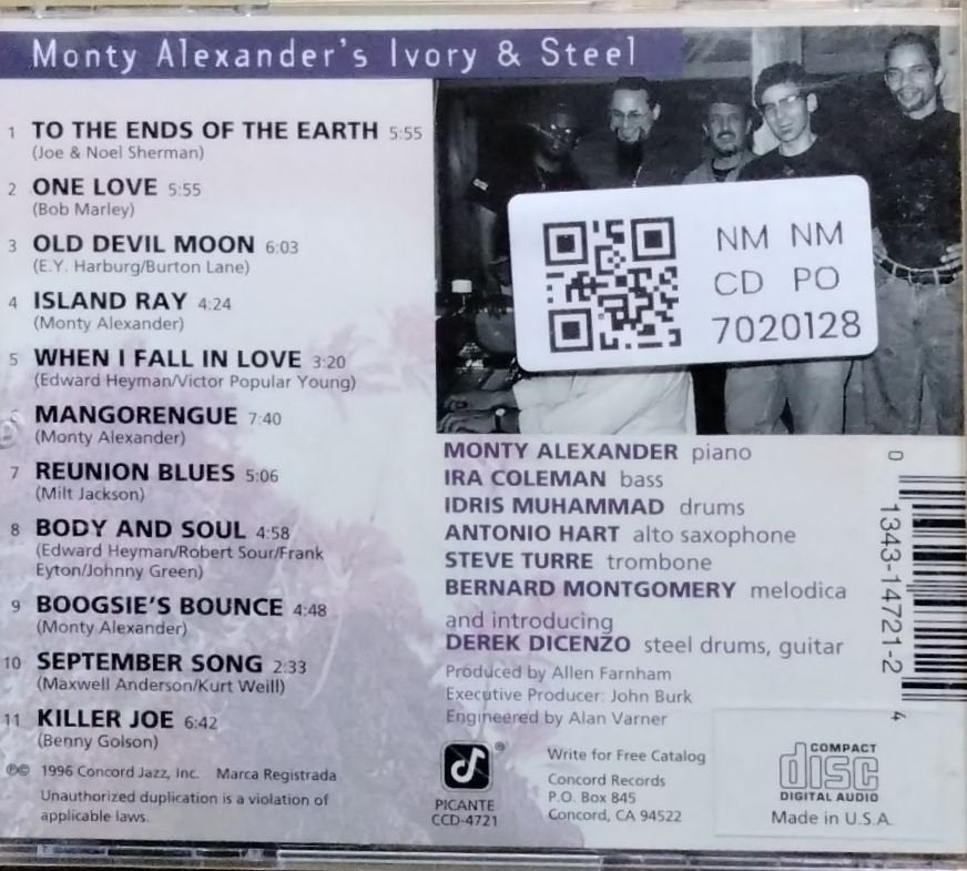 Monty Alexander - Ivory & Steel (CD)