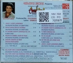 Nadeem Shravan - Aashiqui (CD)