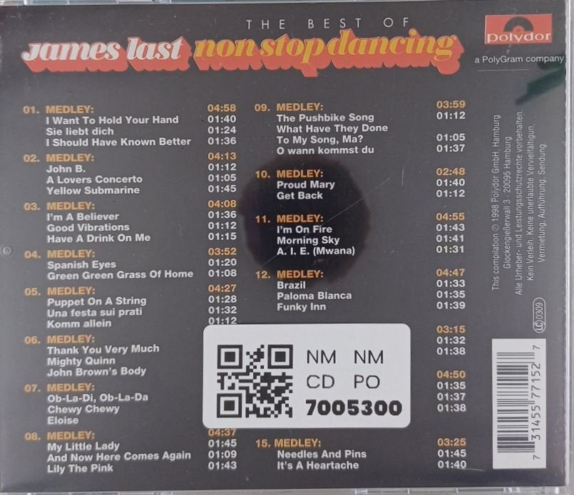 James Last - The Best of Non Stop Dancing (CD)