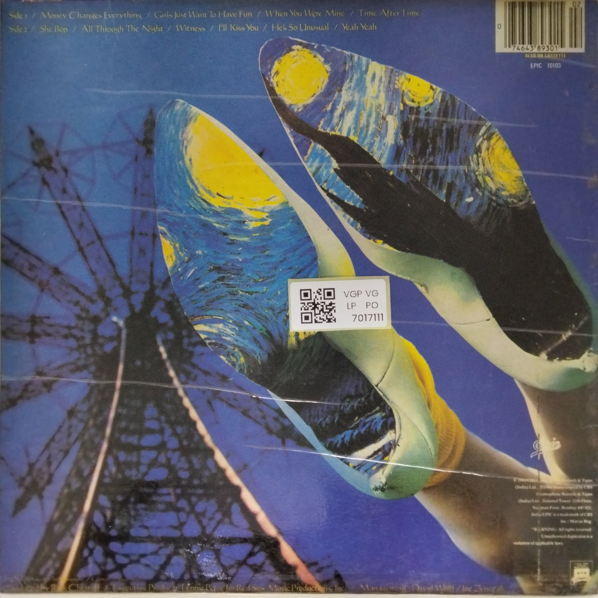 Cyndi Lauper - She's So Unusual (Vinyl)