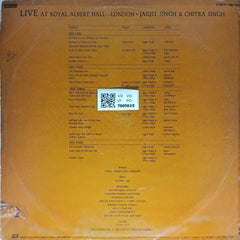 Jagjit Singh, Chitra Singh - Live at Royal Albert Hall London (Vinyl) (2)