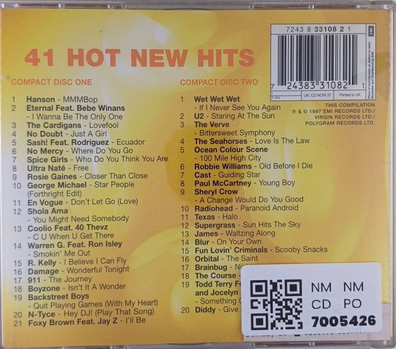 Various - Now That's What I Call Music! 37 (CD) (2)