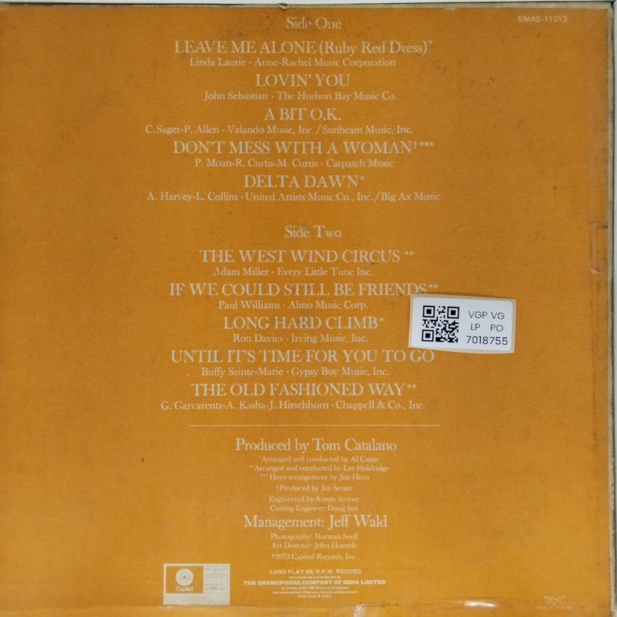 Helen Reddy - Long Hard Climb (Vinyl)