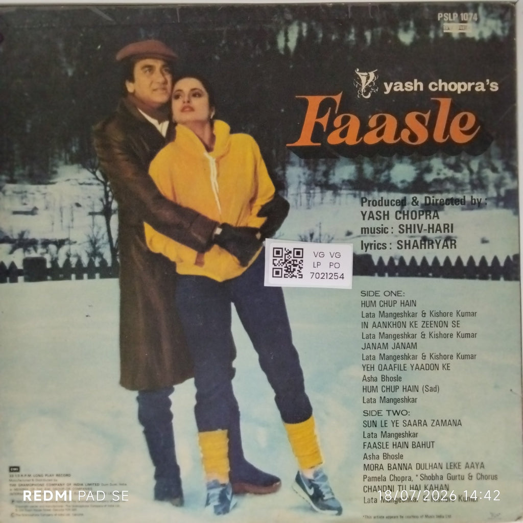 Shiv-Hari - Faasle (Vinyl)