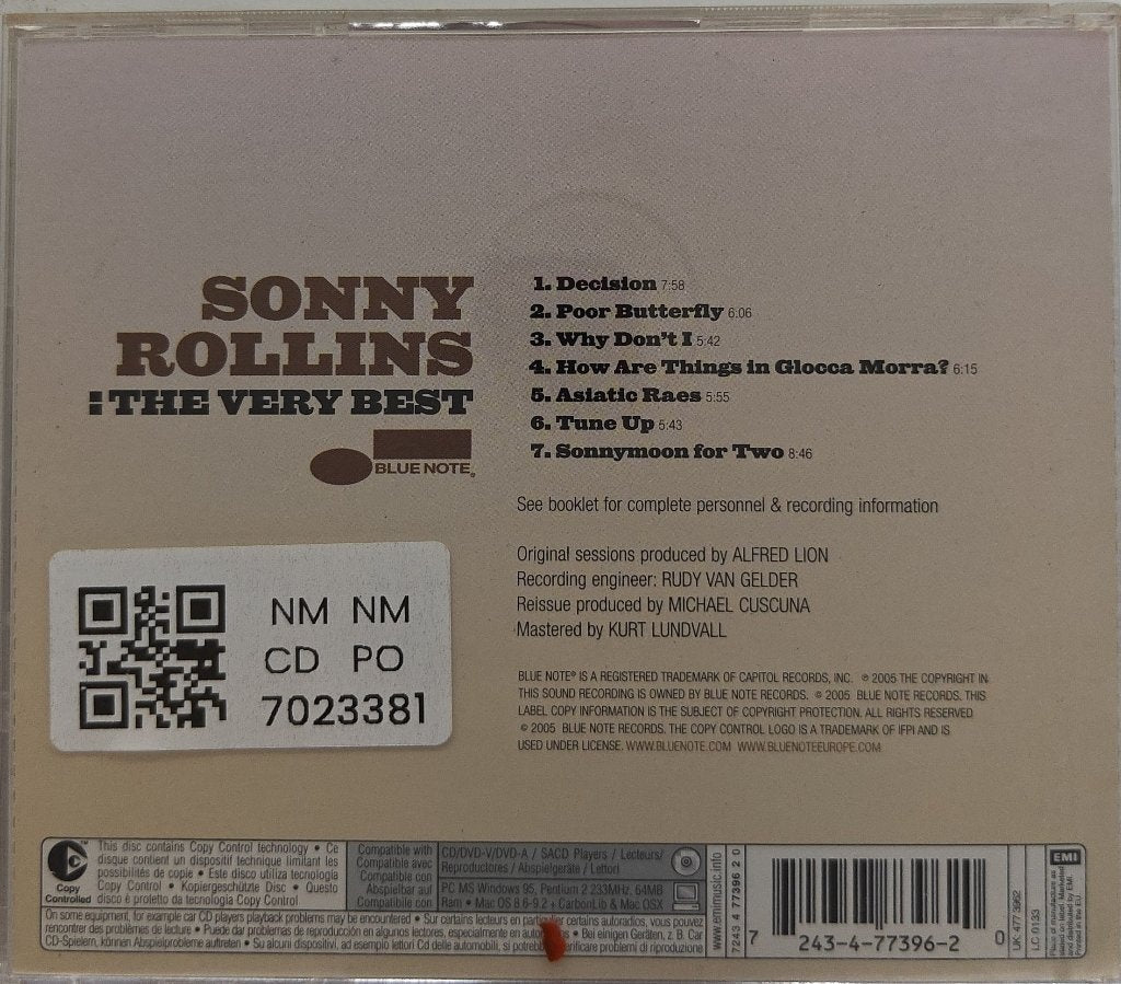 Sonny Rollins - The Very Best (CD)