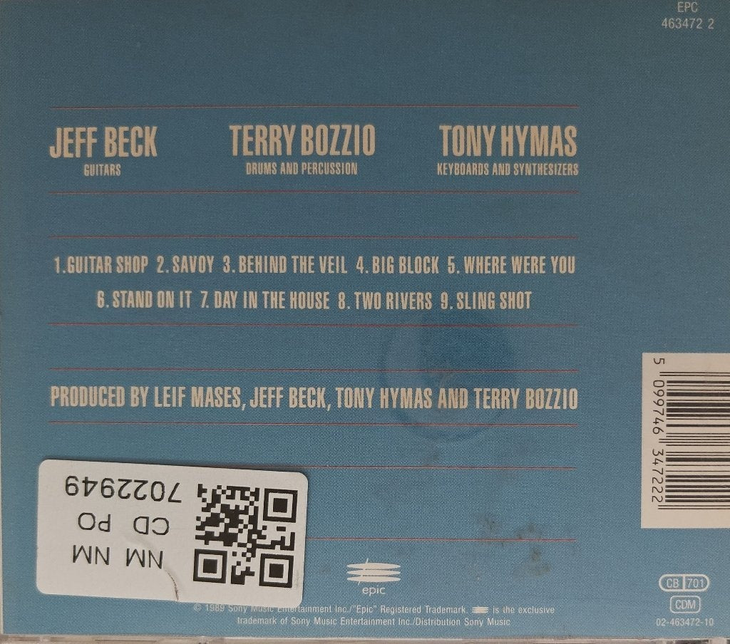 Jeff Beck - Jeff Beck's Guitar Shop (CD)