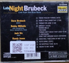 Dave Brubeck - Late Night Brubeck Live from the Blue Note (CD)
