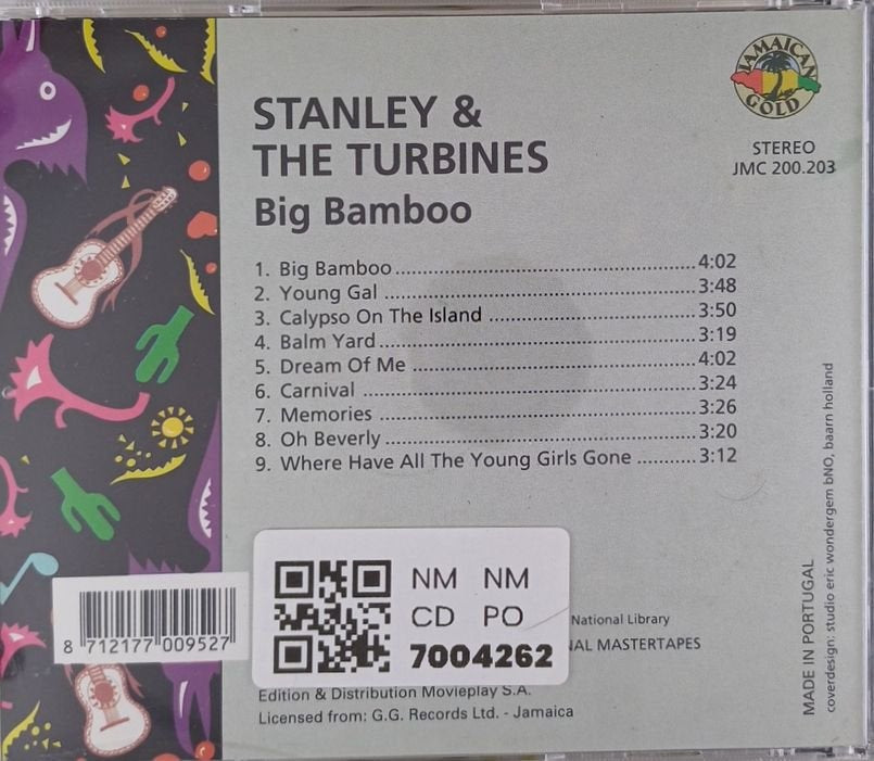Stanley and The Turbines - Big Bamboo (CD)