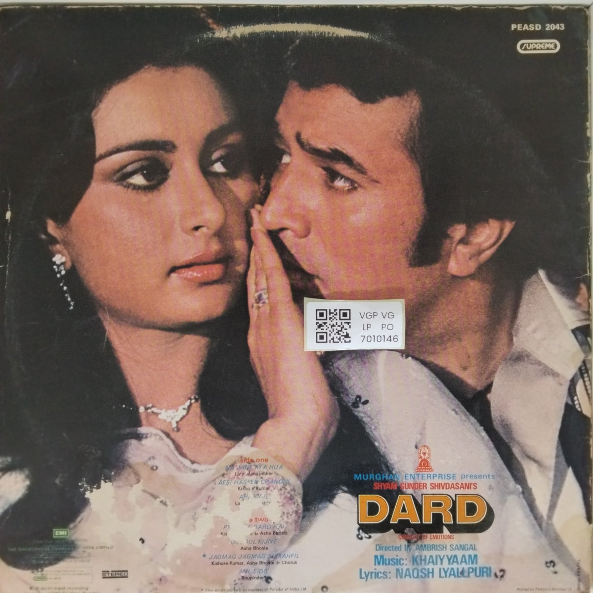 Khayyam - Dard (Vinyl)
