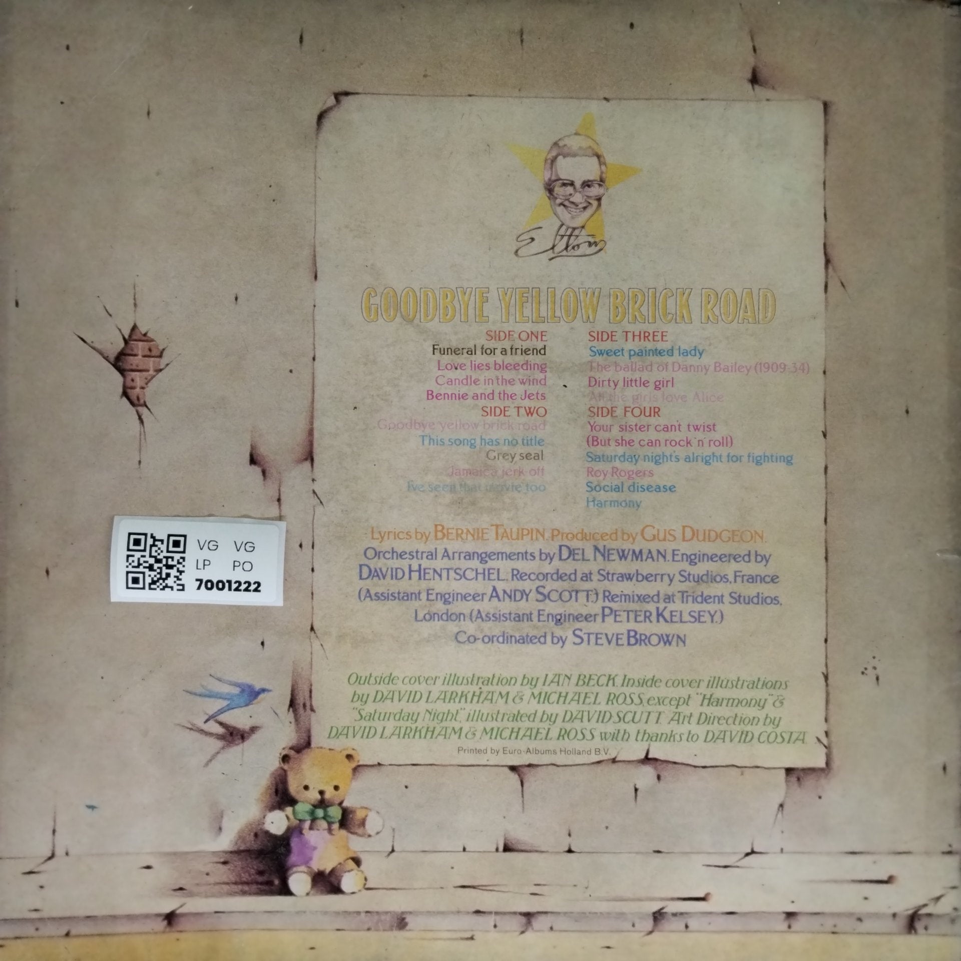 Elton John - Goodbye Yellow Brick Road (Vinyl)