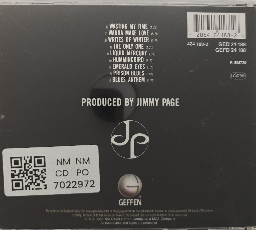 Jimmy Page - Outrider (CD)