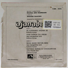 Rahul Dev Burman - Ajanabee (45-RPM)