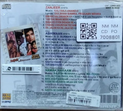 Kalyanji Anandji, S. D. Burman, R D Burman - Zanjeer / Abhimaan / Namak Haraam (CD)