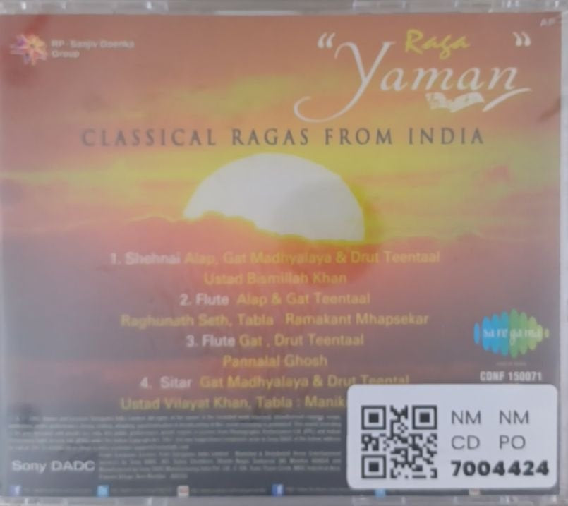 Ustad Bismillah Khan, Raghunath Seth, Pannalal Ghosh, Ustad Vilayat Khan - Raga Yaman (CD)