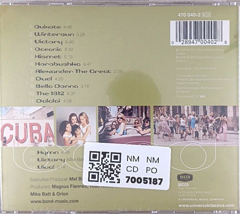 Bond - Born (CD)