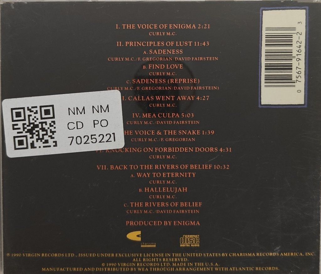 Enigma - MCMXC a.D. (CD)