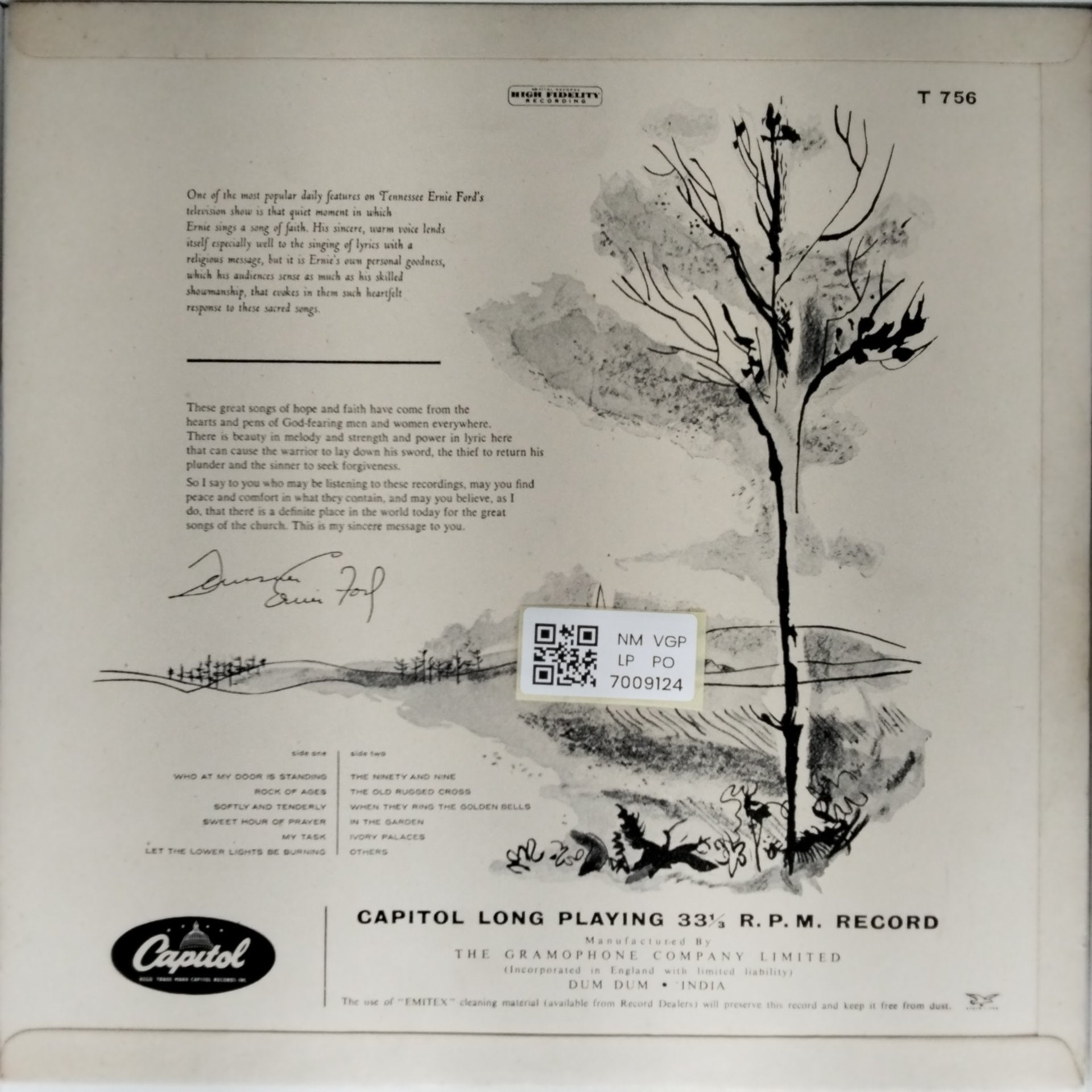 Tennessee Ernie Ford - Hymns (Vinyl)