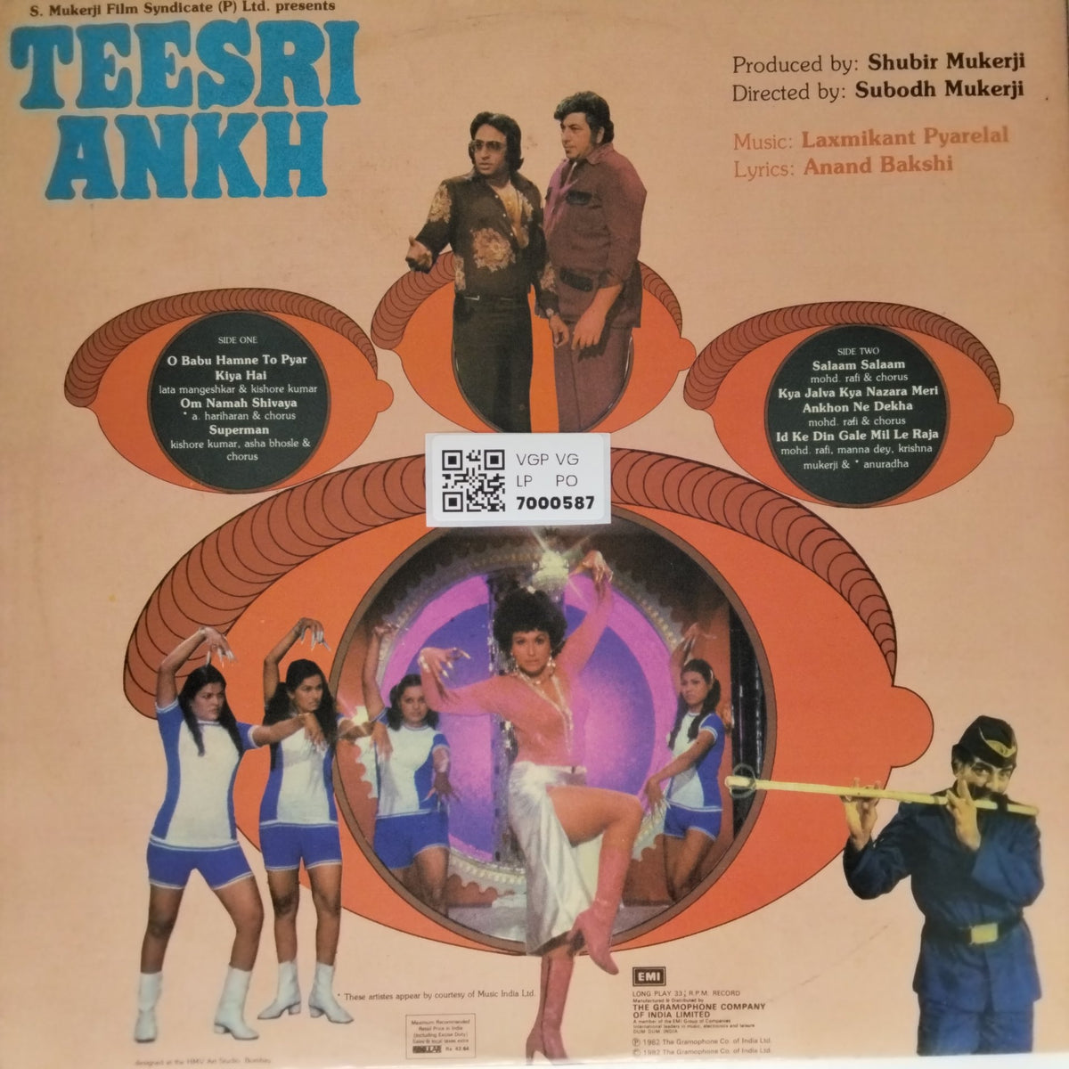 Laxmikant Pyarelal - Teesri Ankh (Vinyl)
