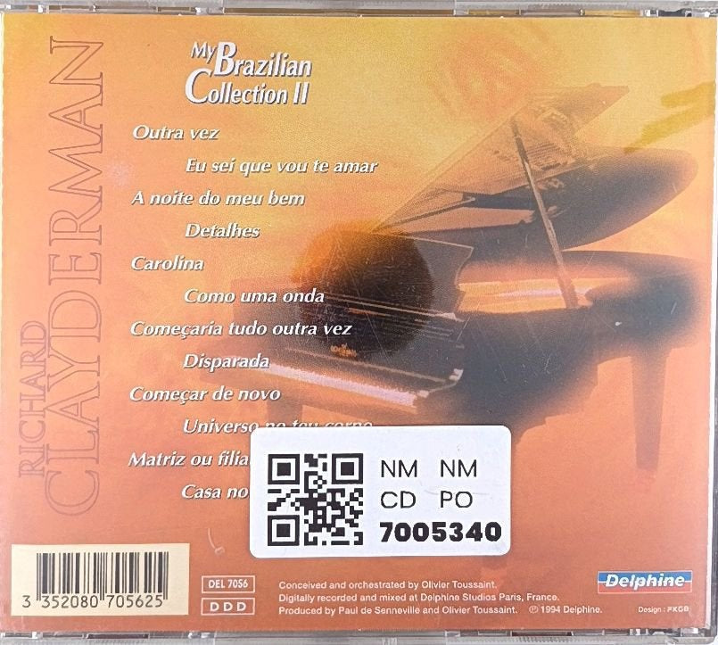 Richard Clayderman - My Brazilian Collection II (CD)