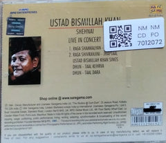 Ustad Bismillah Khan - Shehnai (CD)