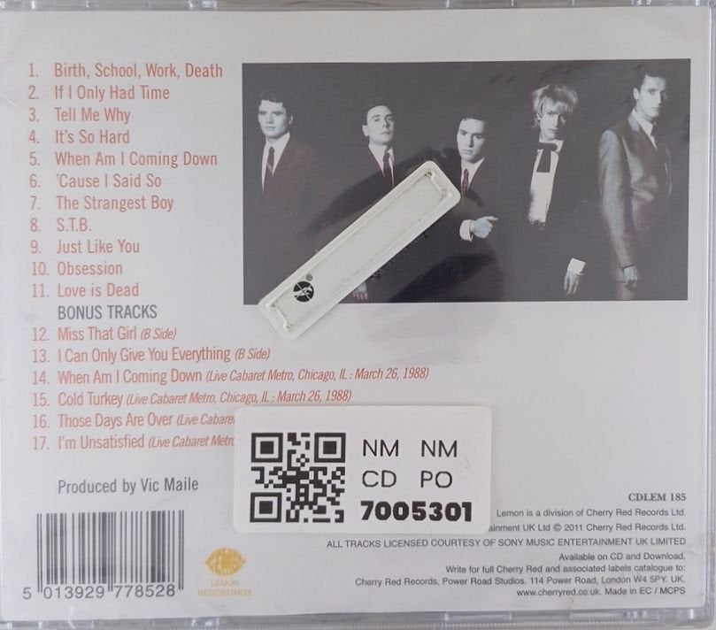 Godfathers - Birth, School, Work, Death (CD)