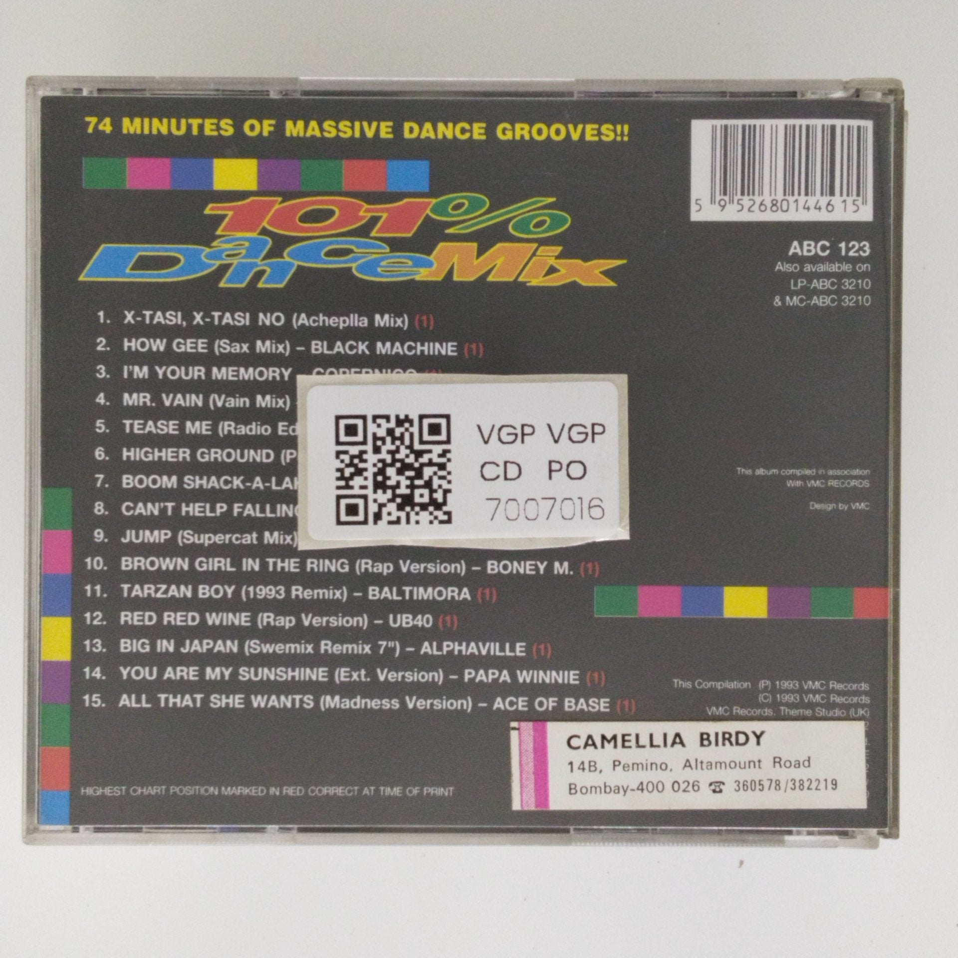 Various - 101% Dance Mix (CD)