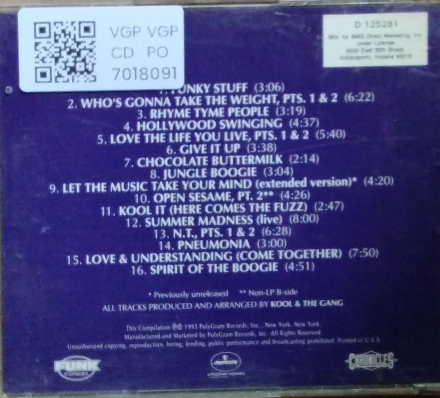 Kool and the Gang - The Best of Kool and the Gang 1969-1976 (CD)