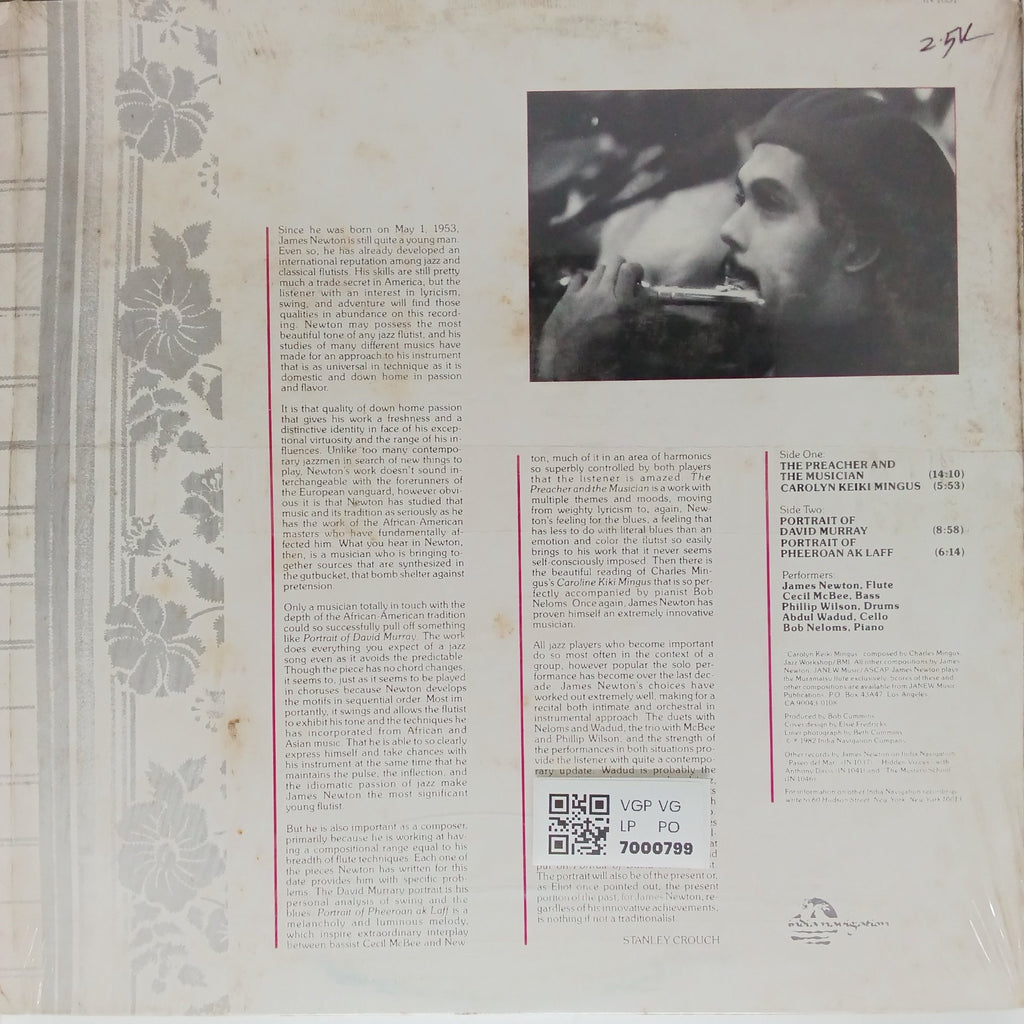 James Newton - Portraits (Vinyl)