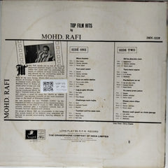 Mohd. Rafi - Top Film Hits (Vinyl)