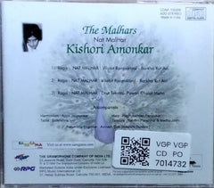 Kishori Amonkar - The Malhars (CD)