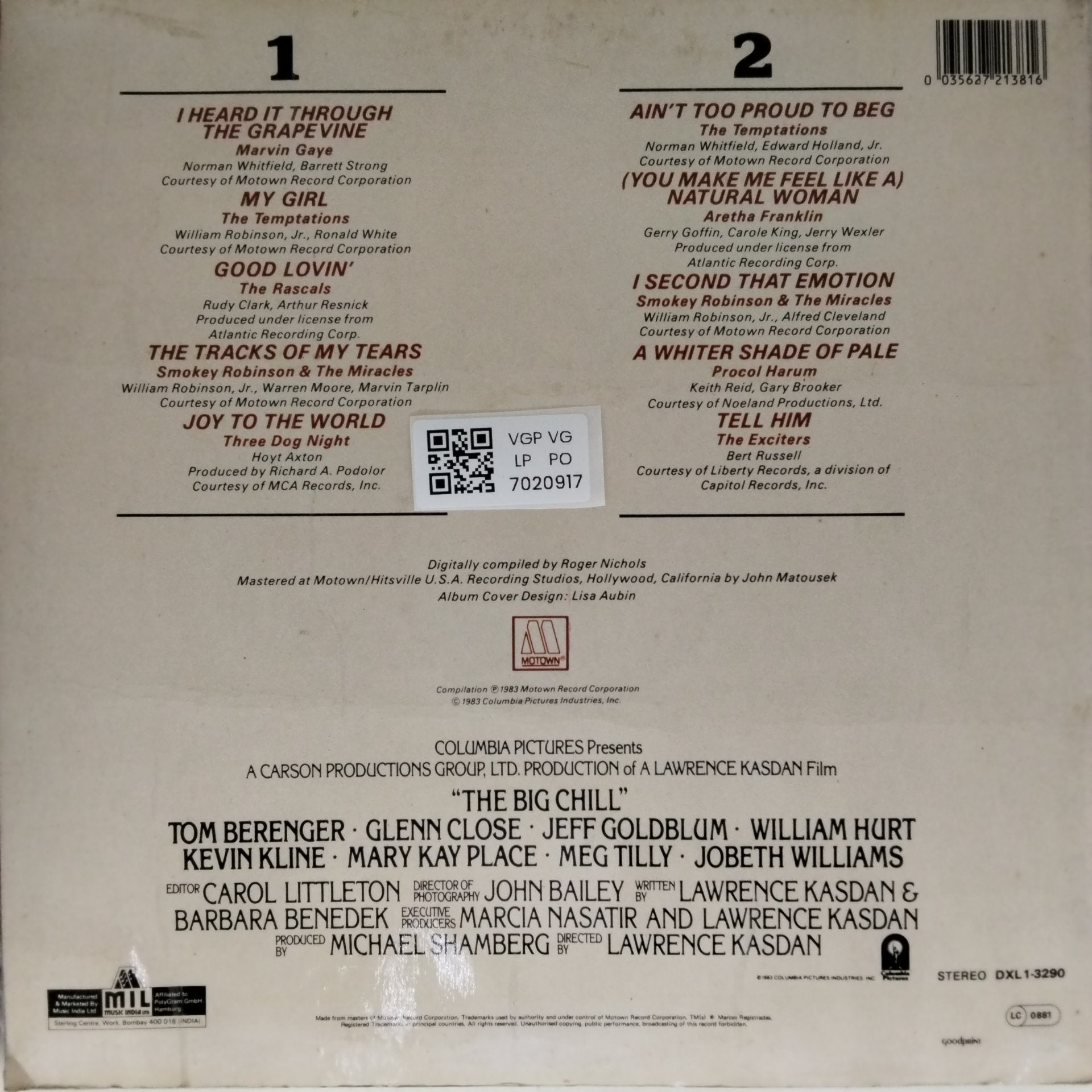 Various - The Big Chill (Vinyl)