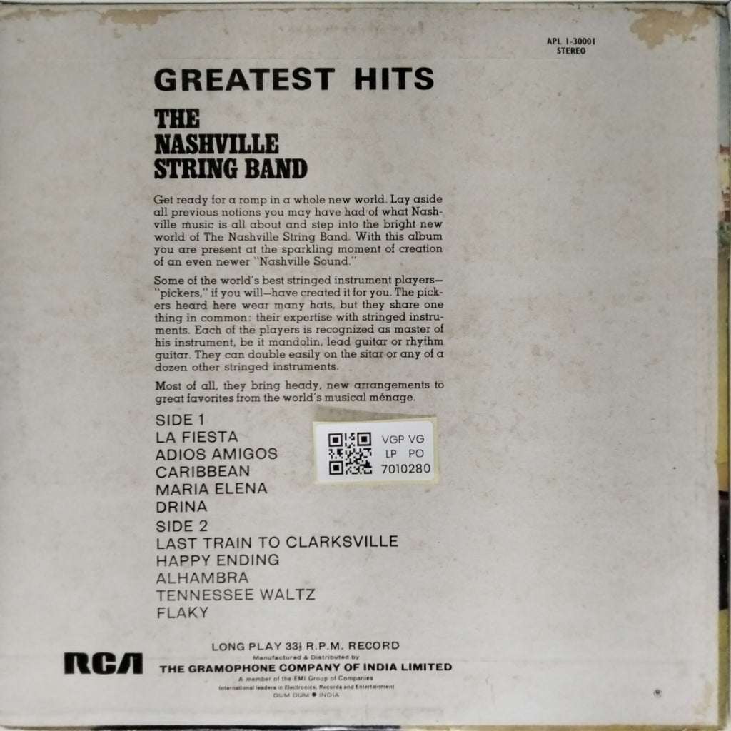 Nashville String Band - Greatest Hits (Vinyl)