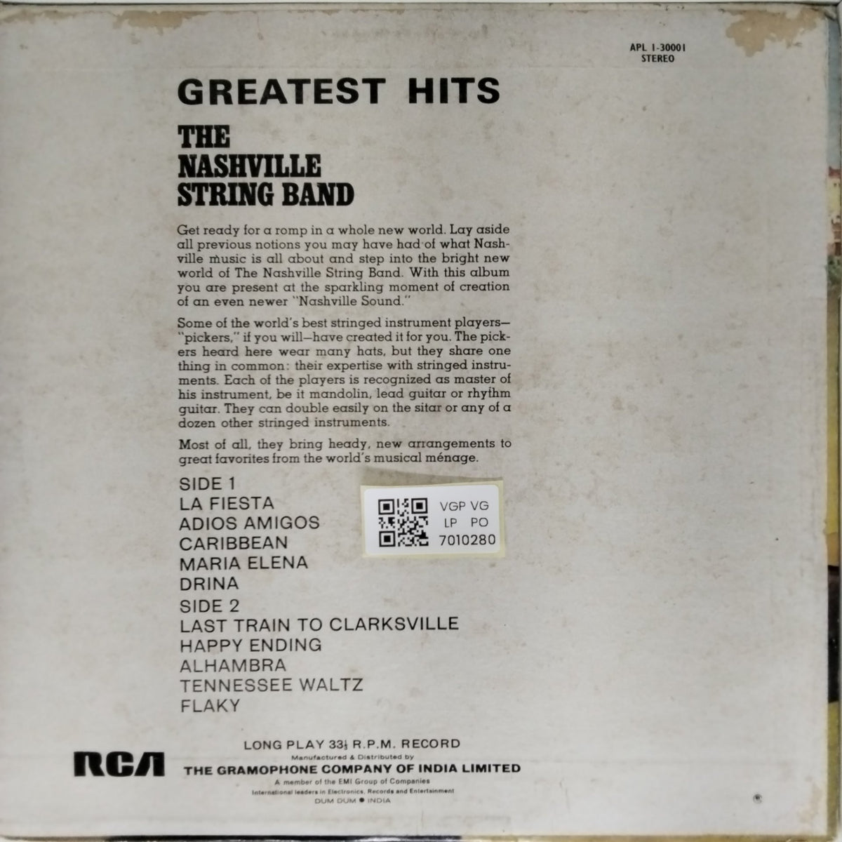 Nashville String Band - Greatest Hits (Vinyl)