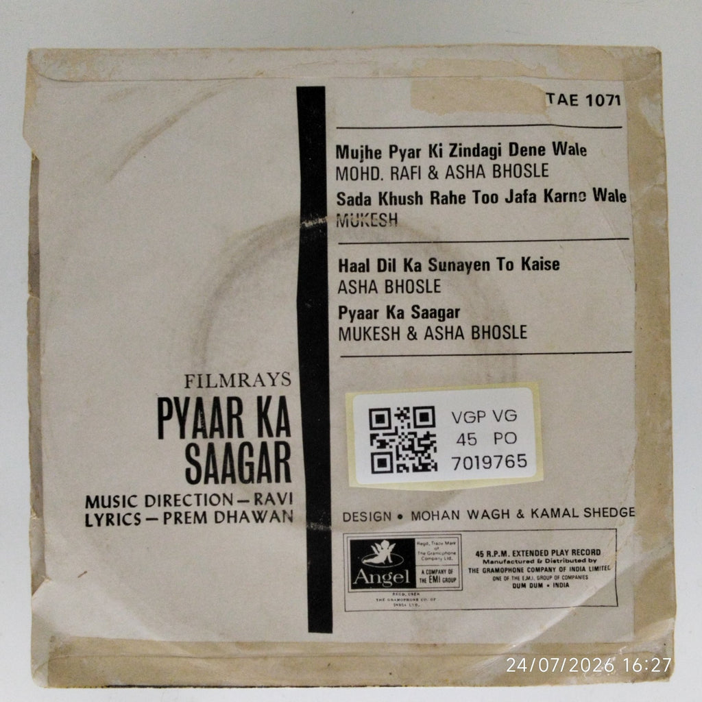 Ravi - Pyaar Ka Saagar (45-RPM)