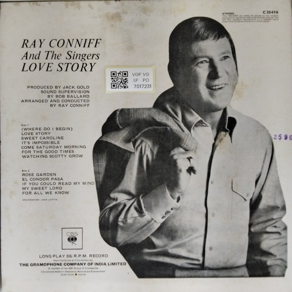 Ray Conniff And The Singers - Love Story (Vinyl)