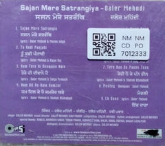 Daler Mehndi - Sajan Mere Satrangiya (CD)