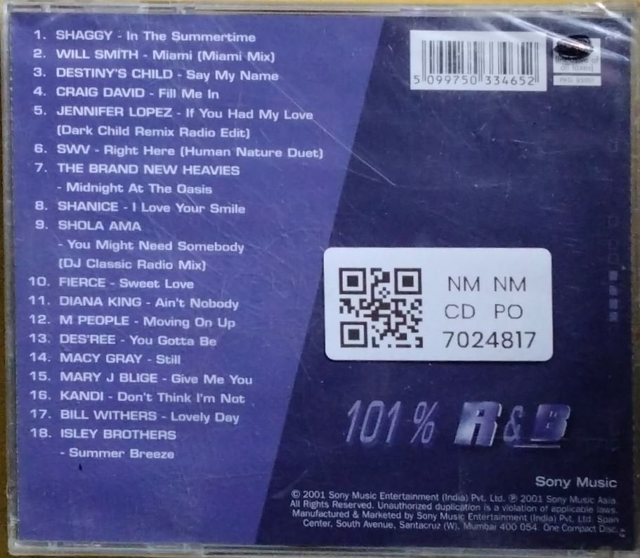 Various - 101% R&B (CD)