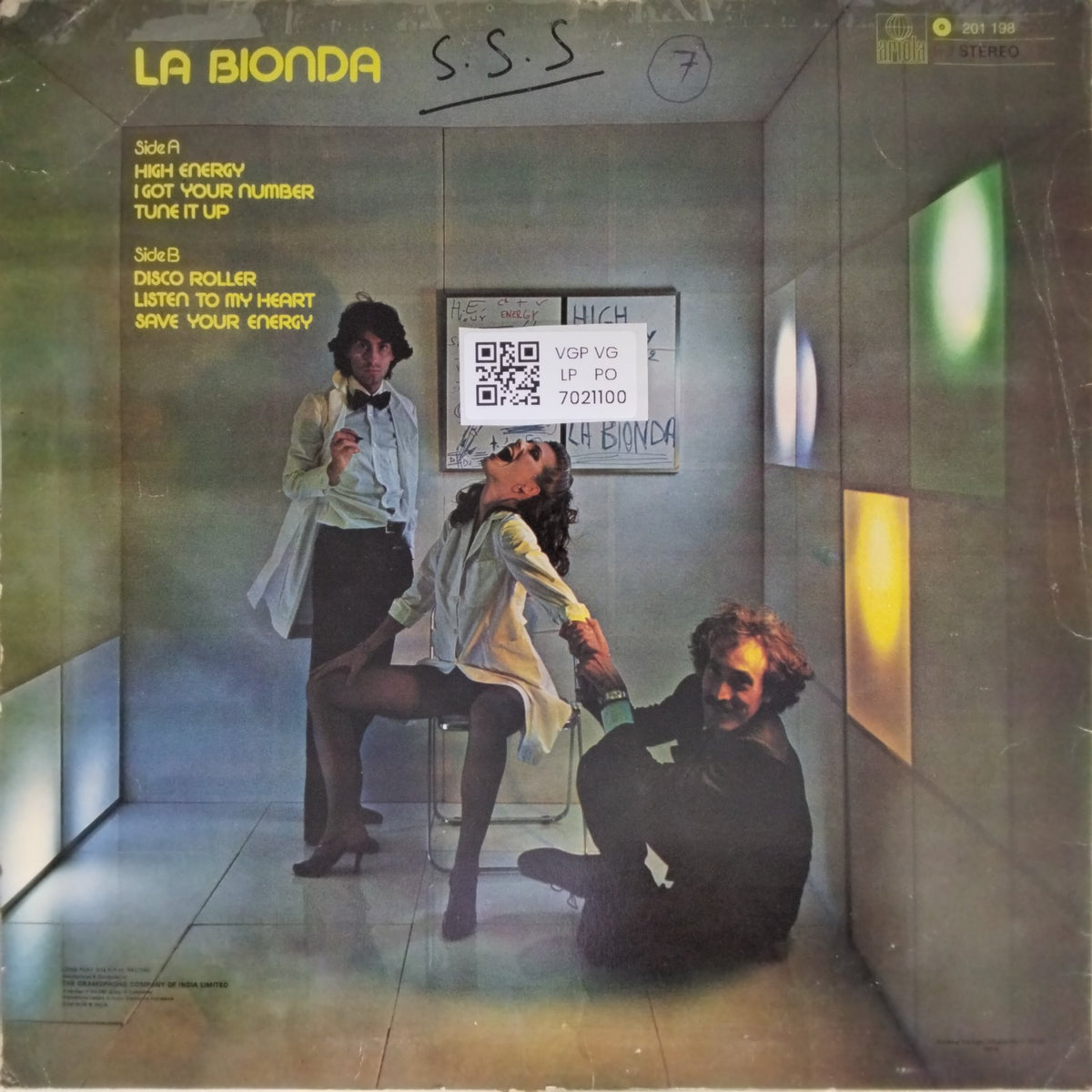La Bionda - High Energy (Vinyl)