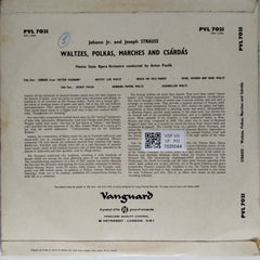 Johann Jr. and Josef Strauss - Waltzes, Polkas, Marches and Csárdás (Vinyl)