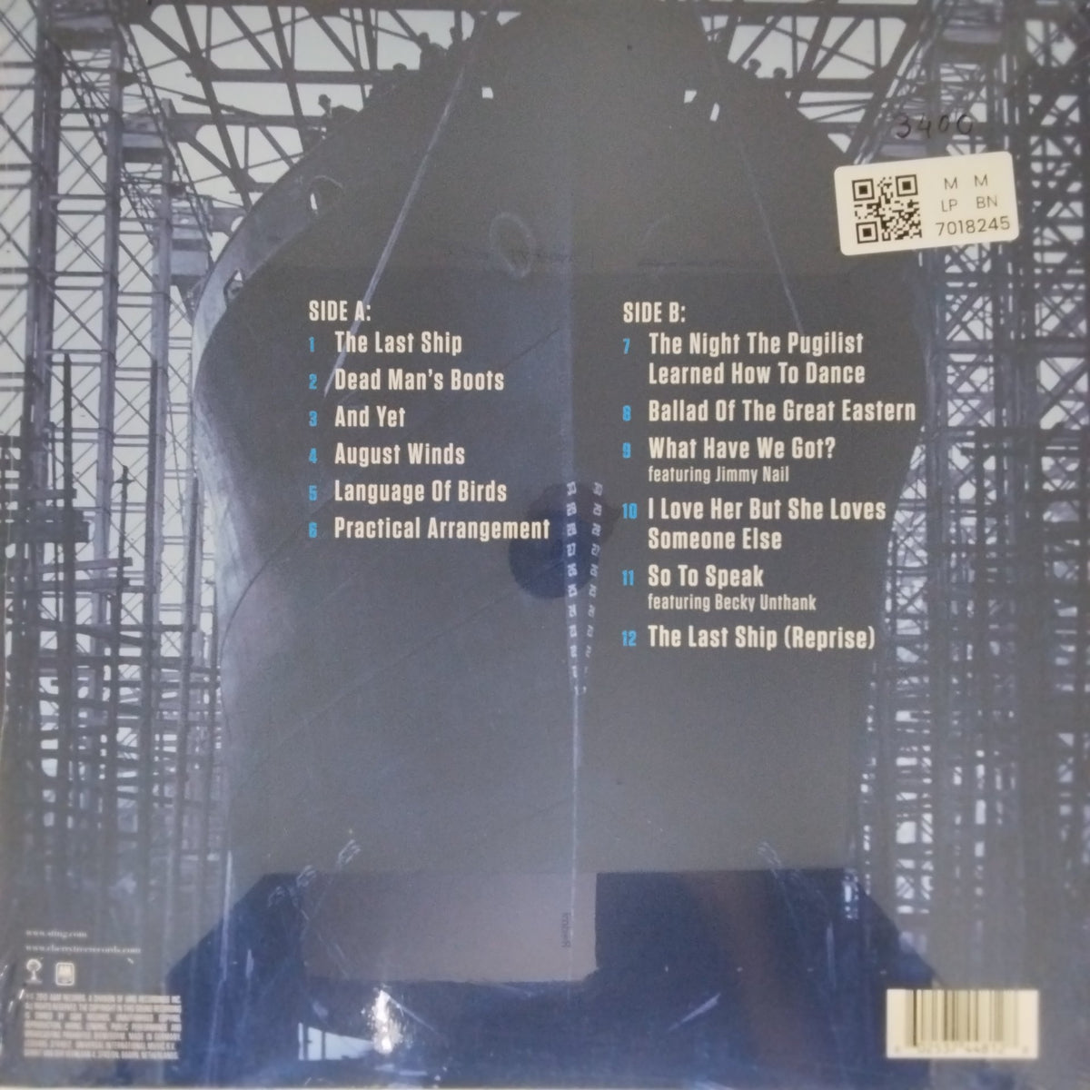 Sting - The Last Ship (Vinyl)