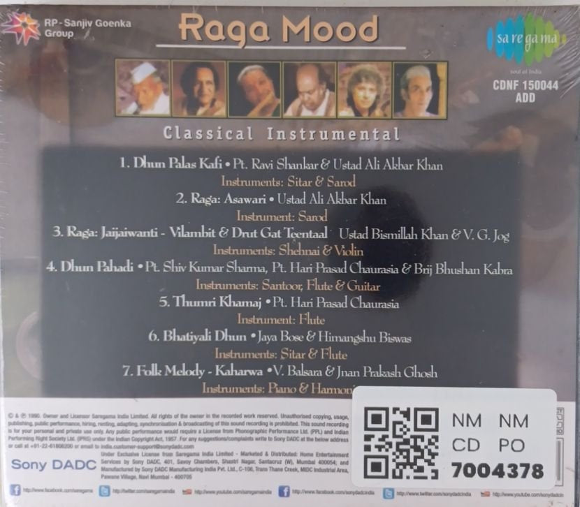 Various - Raga Mood (CD)