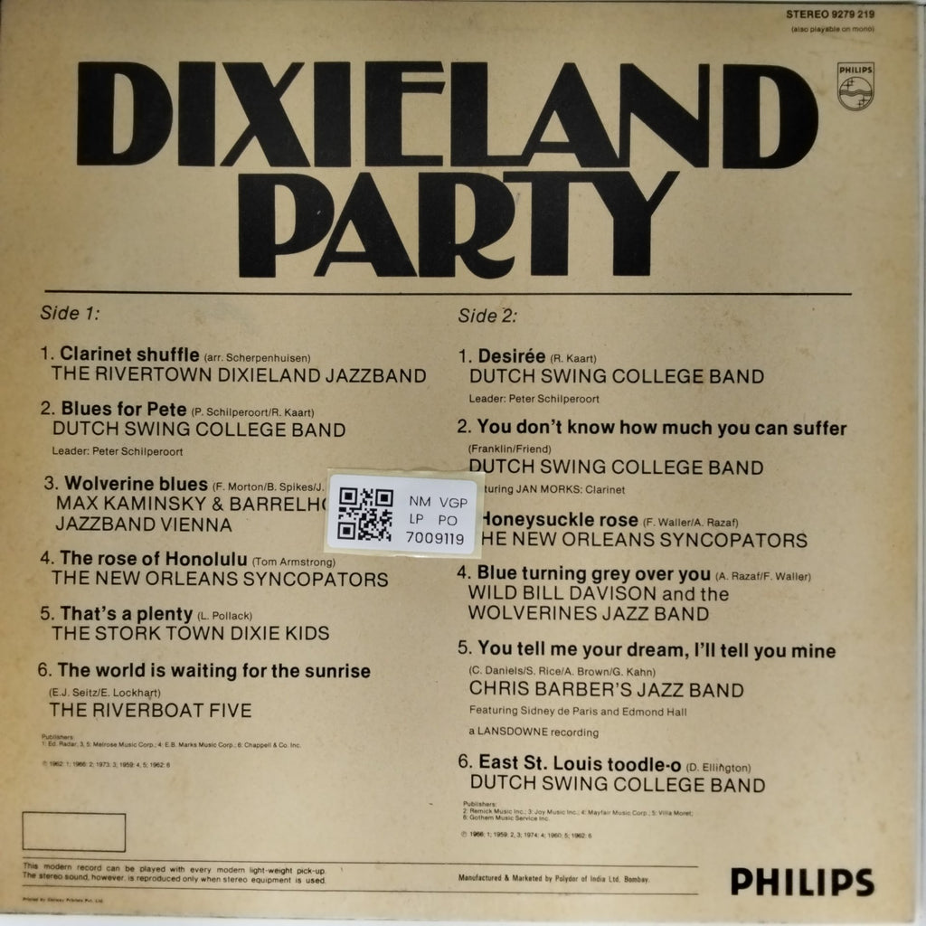 Various - Dixieland Party (Vinyl)