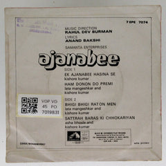 Rahul Dev Burman - Ajanabee (45-RPM)